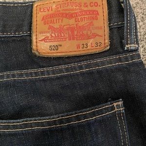 520 Levi’s blue Jean